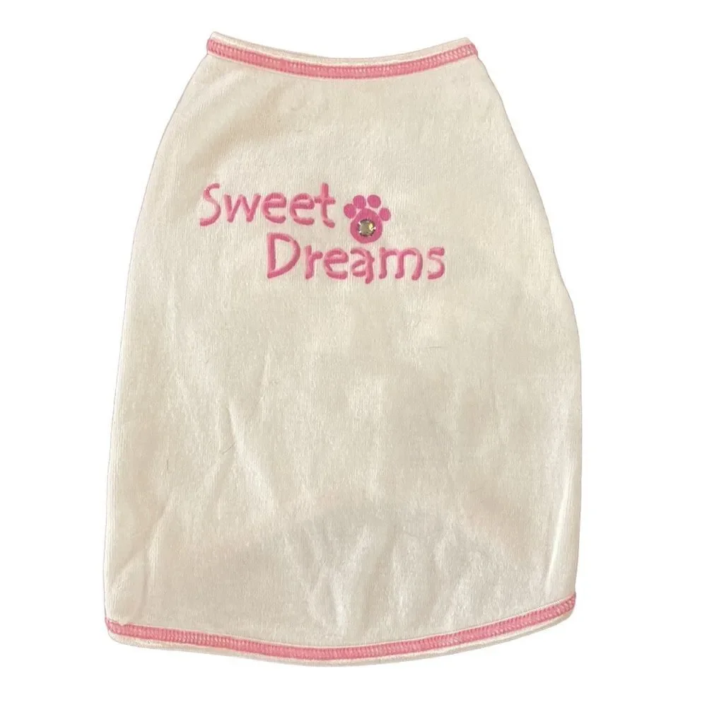 “Sweet Dreams” Dog Statement Tee Shirt